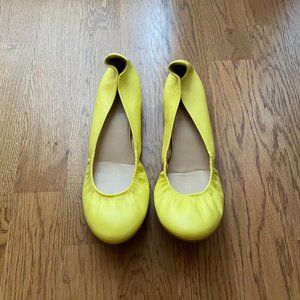 J. Crew Italian leather ballet flats *NEVER WORN*